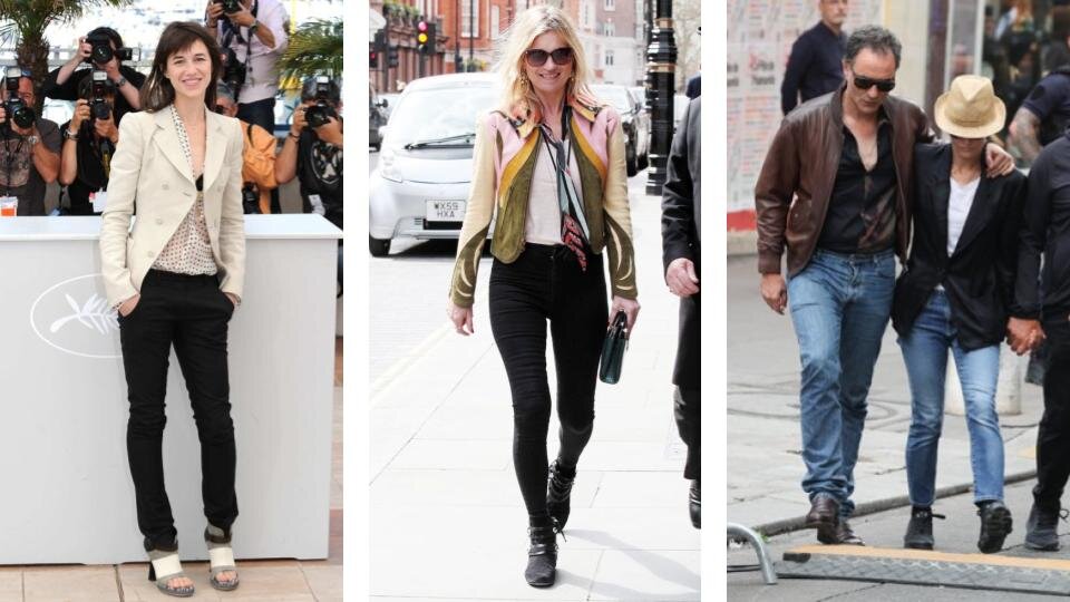 Шарлотта Генсбур, Кейт Мосс и Ванесса Паради. Стройные женщины, имеющие контракты с модными домами. Но скинни ни одну из них не украшают. Все ,как одна, в других брюках выглядят лучше