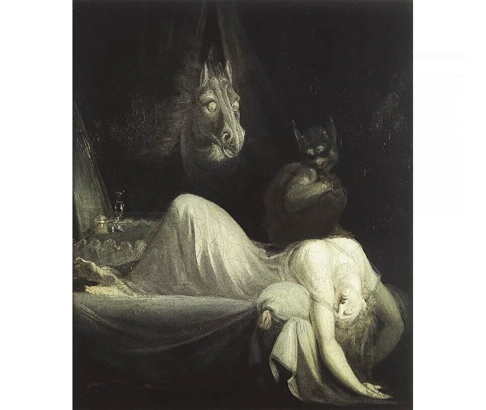 #сонный паралич #сон #демоны #бесы 