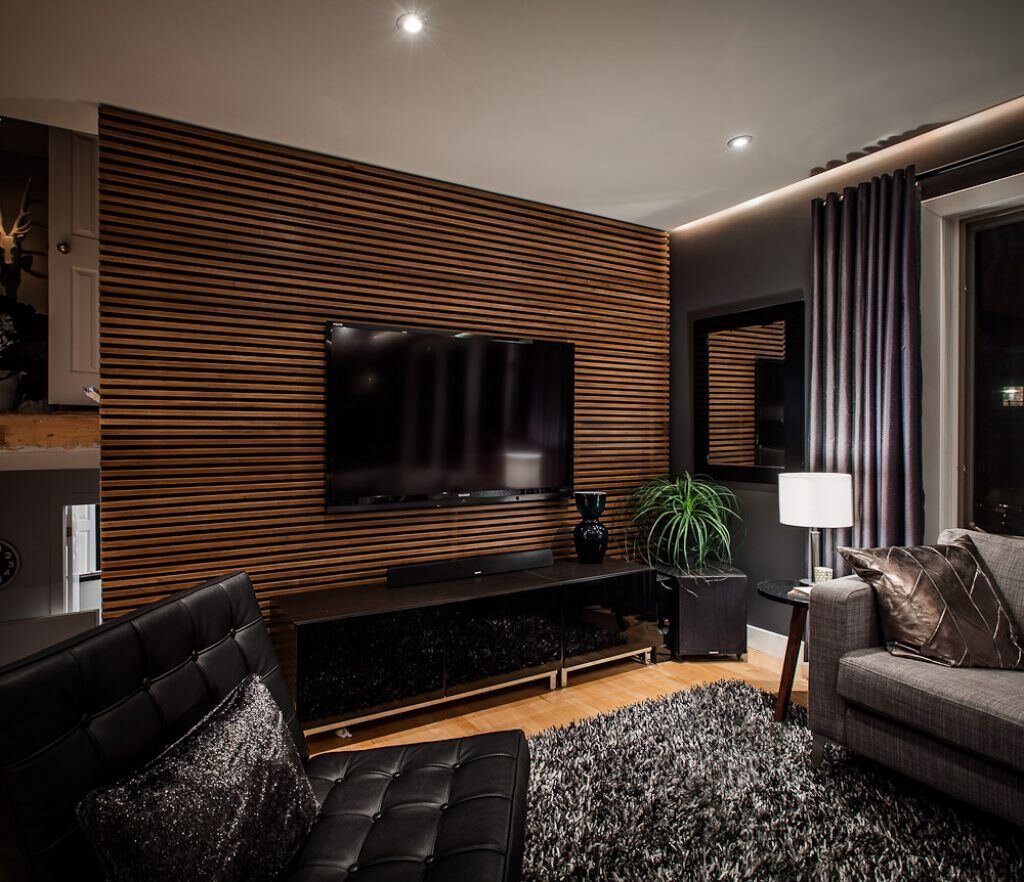 Оформление стены с телевизором – примеры, идеи, советы | Дизайн дома, Стили гостиной, Интерьер