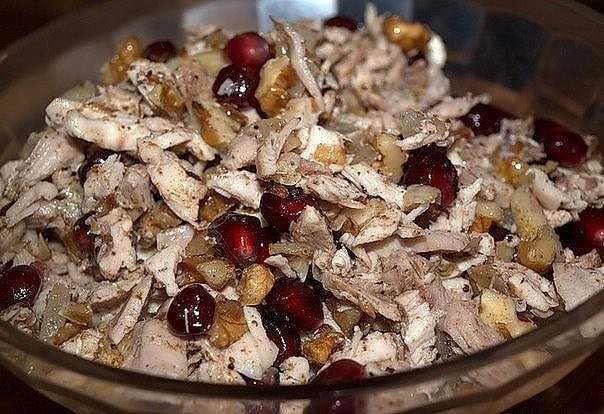 Вкусный и простой салат "Шамаханская царица"