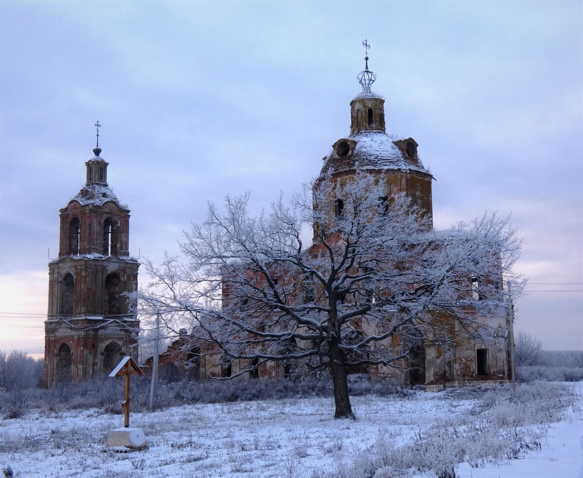 Заброшенный храм старый Оскол