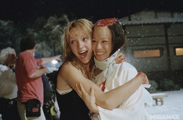 Ума Турман и Люси Лью, "Убить Билла"

