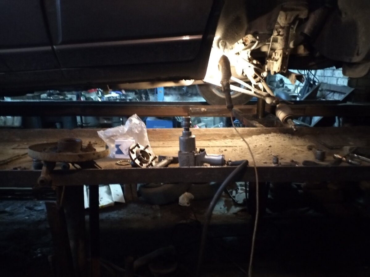 Замена подшибника 