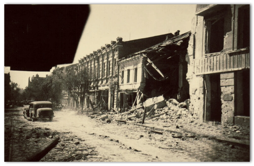 Майкоп. Оккупационный снимок, осень 1942 года. Фото: myekaterinodar.ru. Фотография использована в качестве иллюстрации.