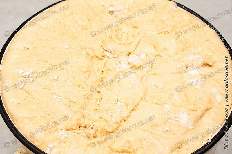 тесто для кулича