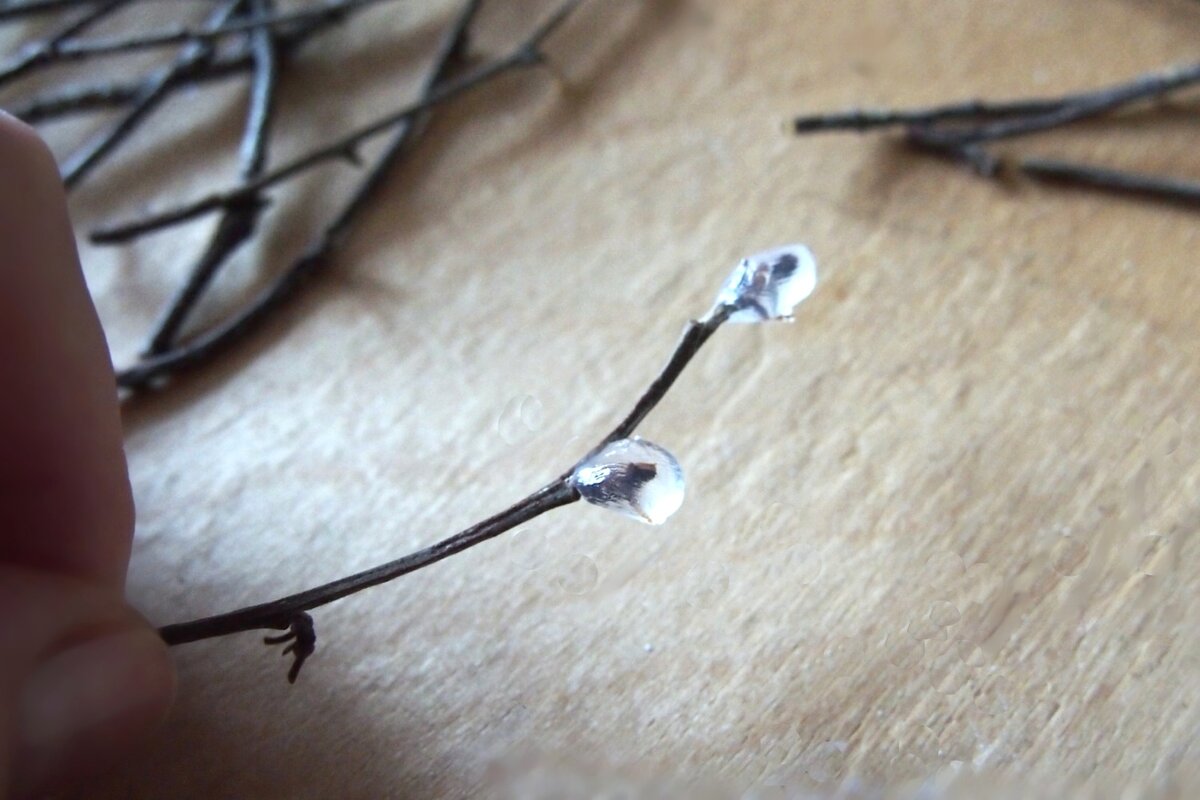 У меня совсем маленькие веточки