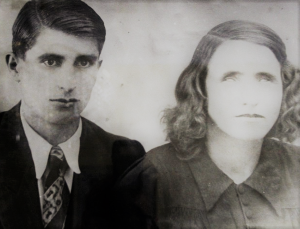 Молодая Ванга с мужем Дмитрием