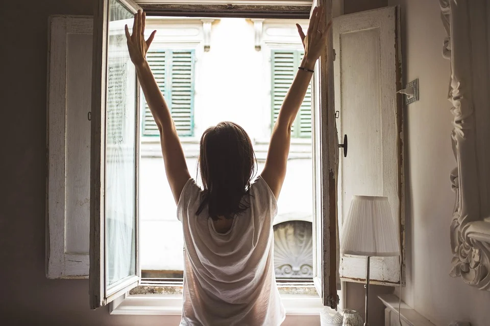 https://pixabay.com/photos/window-woman-morning-girl-1148929/