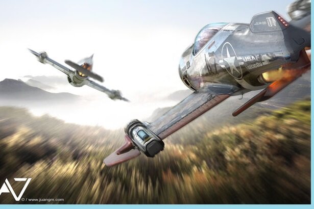 Парный полёт А7