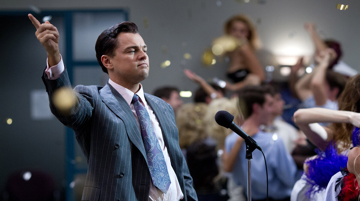 Кадр из фильма "Волк с Уолл Стрит"