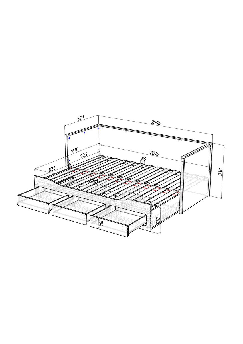 Схемы сборки кроваток и комодов мебельной фабрики «Гандылян»