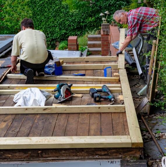 Ремонт крыши гаража