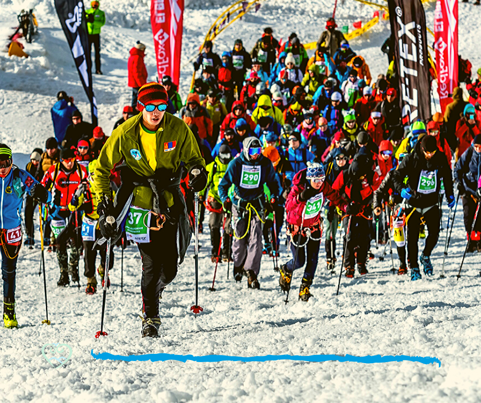 Массовый забег на Эльбрус