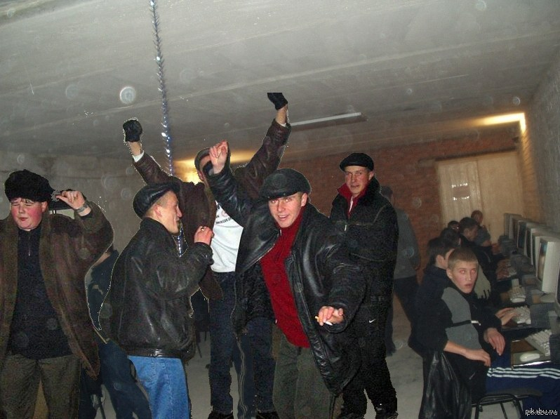 Гопники в метро