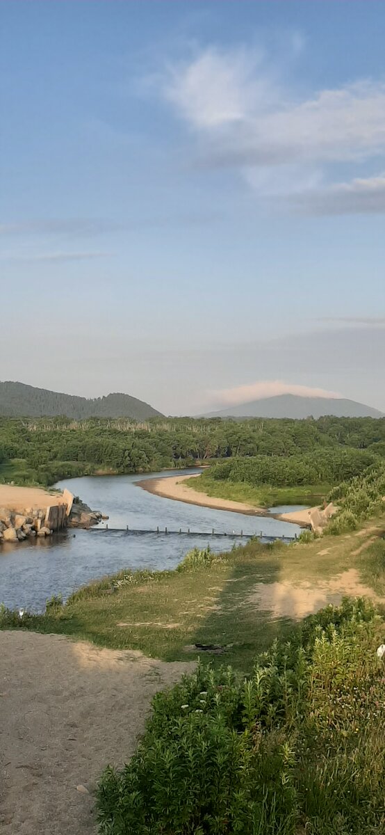 Река Очепуха, Охотское море