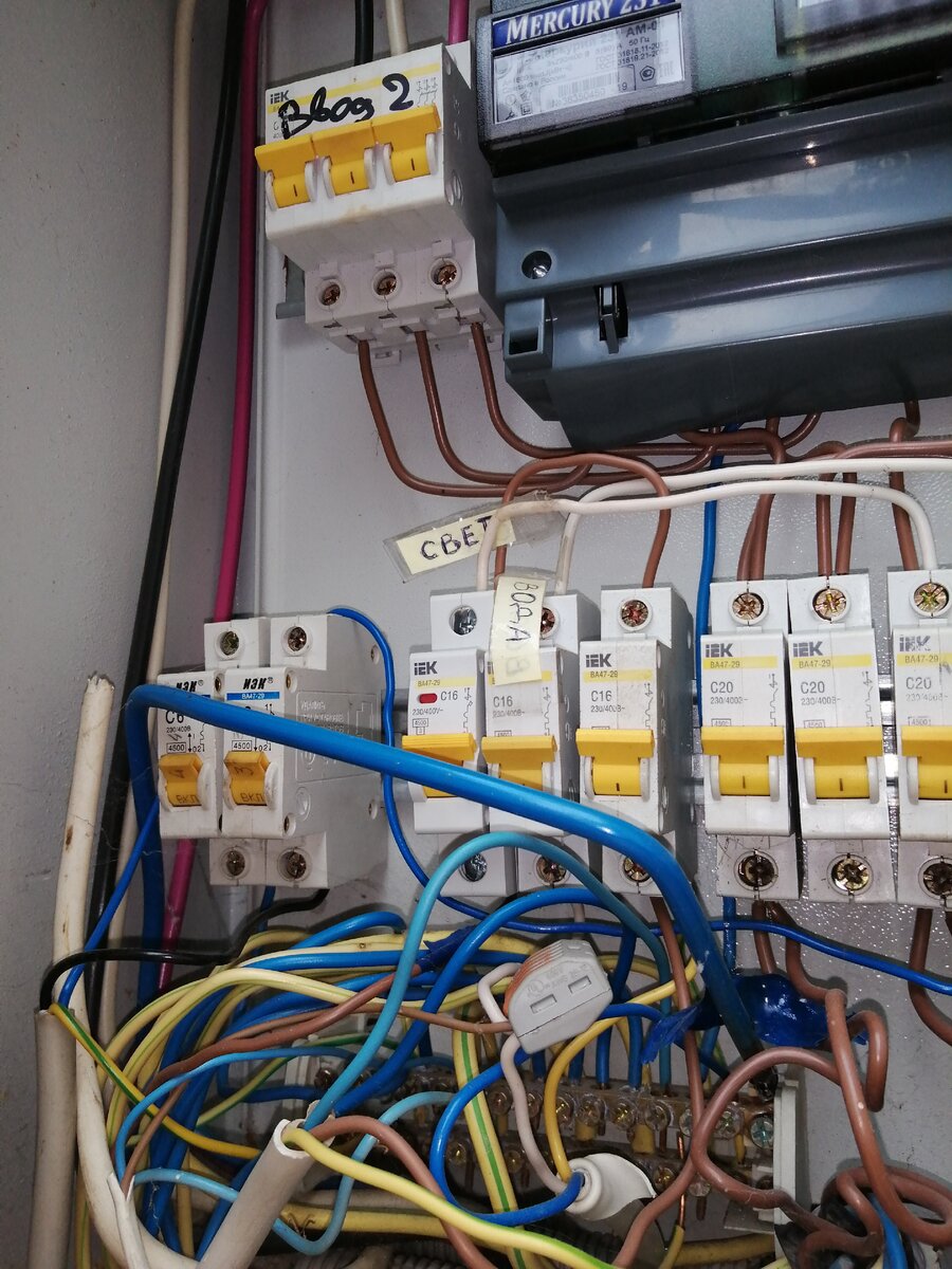 Как нельзя мотировать проводку.