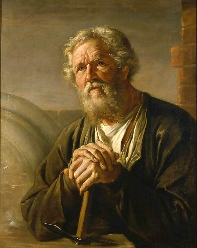 Василий Тропинин. Портрет Самсона Суханова (1823)