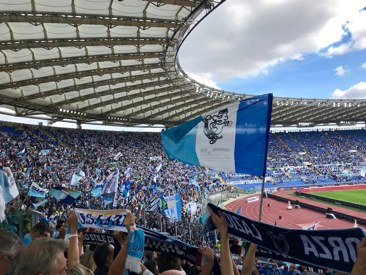 Stadio Olimpico - домашний стадион сразу двух римских команд: "Лацио" и "Ромы"
