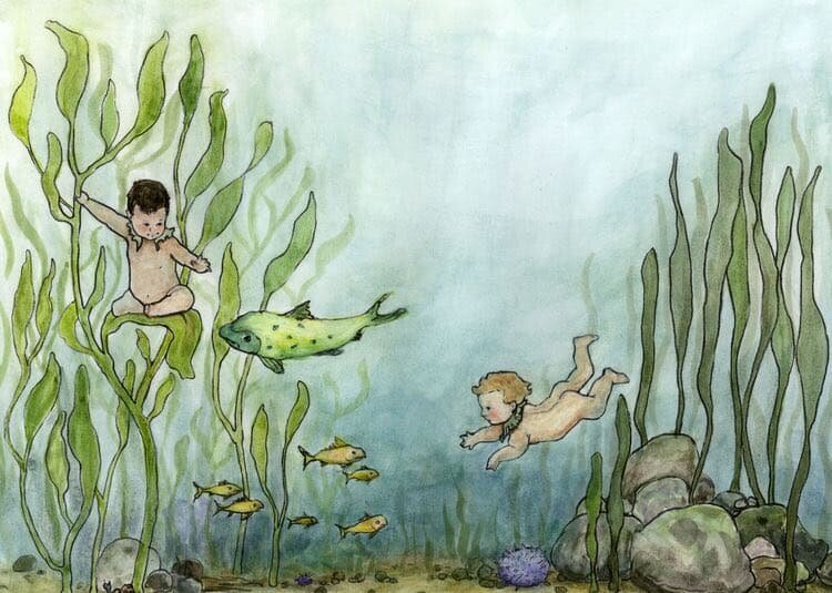 Источник: Mabel Lucie Attwell, The water-babies 