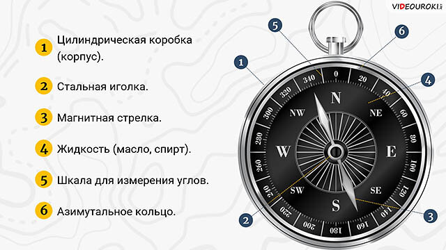 Видеоурок По ОБЖ «Ориентирование На Местности. Компас.