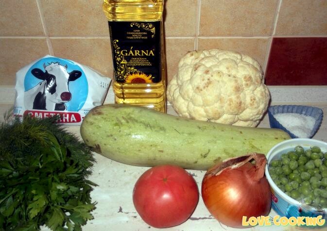 Картинка рецепта Рагу из кабачков