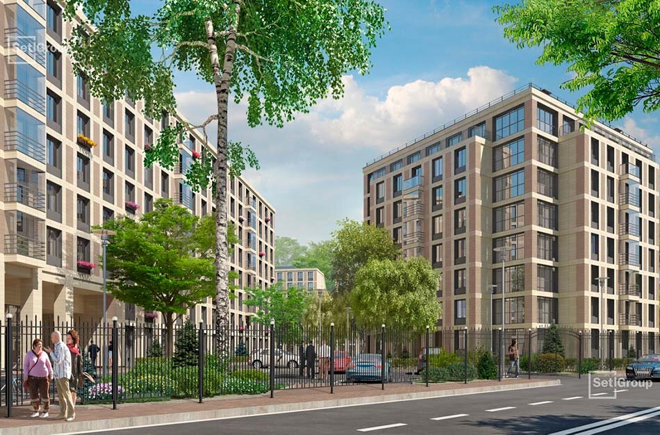 Фото ЖК «Петровский Квартал на воде». Источник: группа застройщика Setl Group «ВКонтакте»