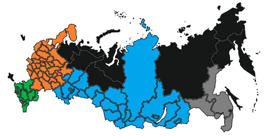 Черные зоны на карте. Региональная структура России. Красные и черные зоны в России. Чёрные зоны в России. Первая неценовая зона.