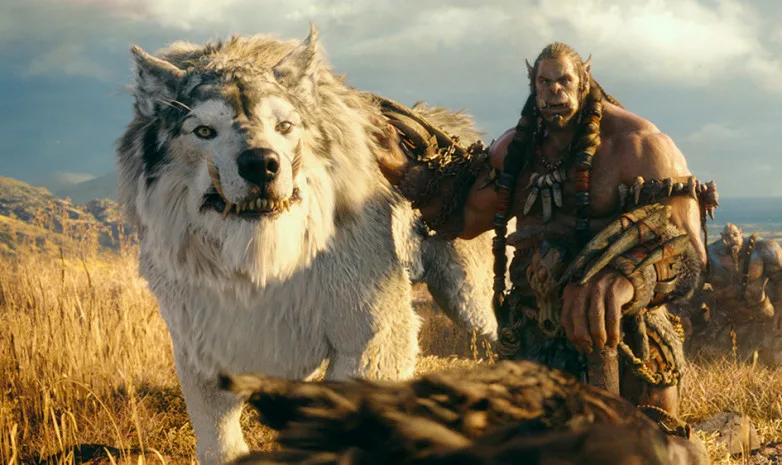 Кадр из фильма "Warcraft".