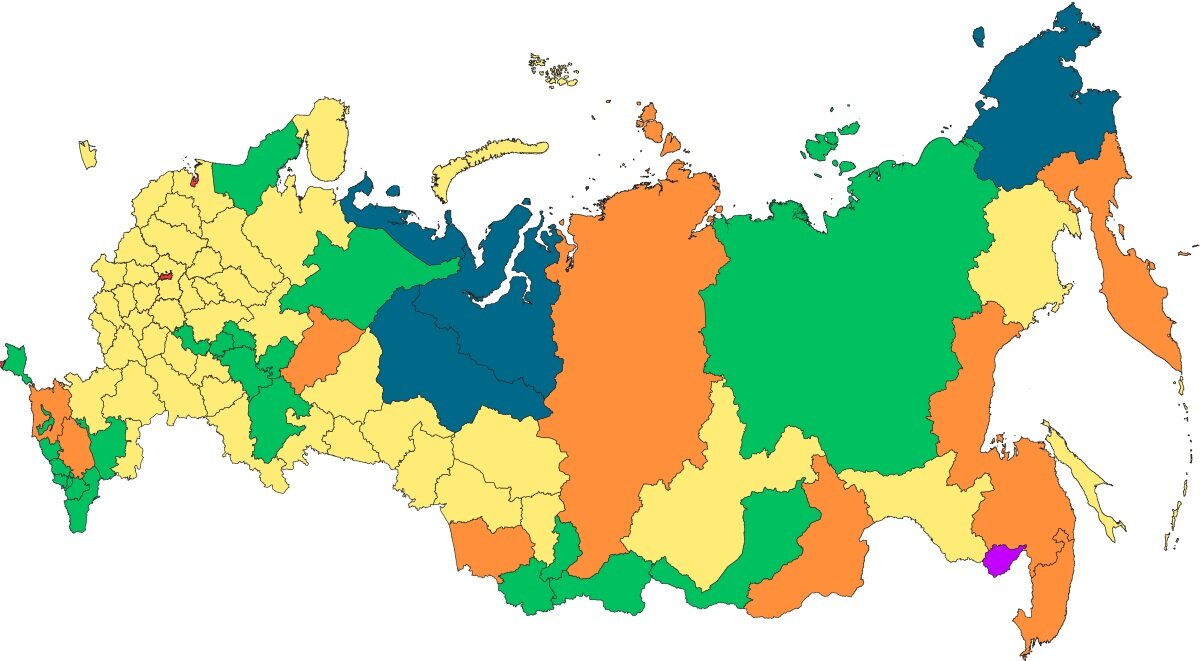 Карта России