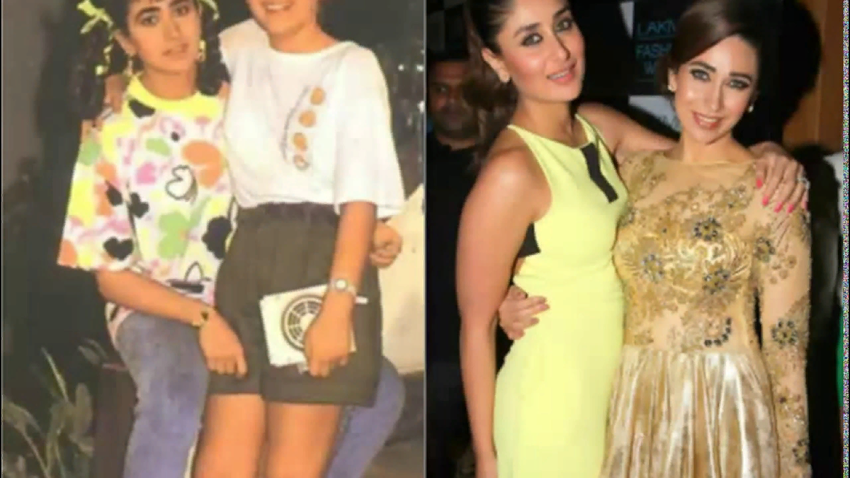 Карина Капур с сестрой Каришмой Капур.