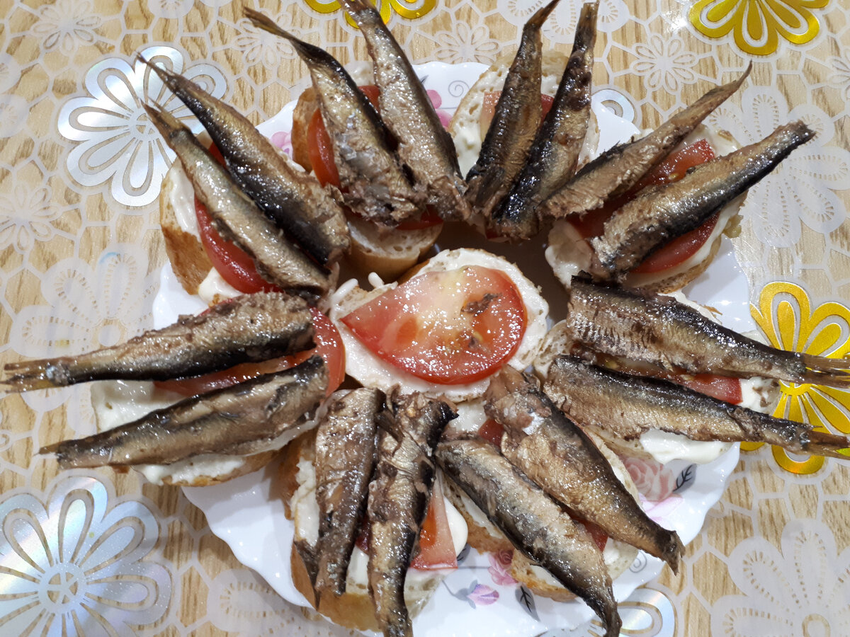 Бутерброды бесконечно вкусные