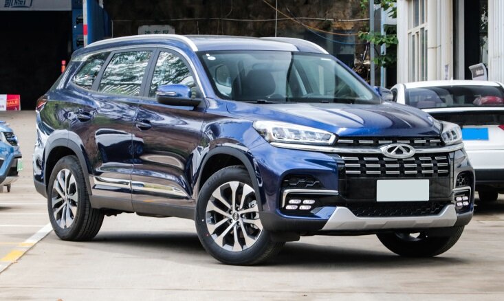 На фото: Кроссовер Chery Tiggo 8