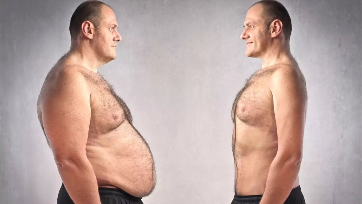 Уровень тестостерона у мужчины после 40. Толстый и худой мужчина. Мужской живот.