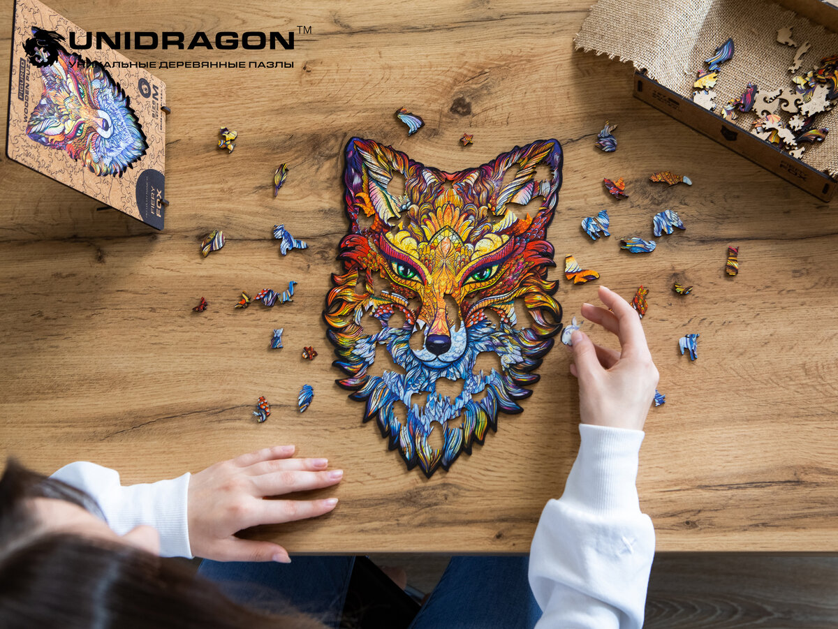 Огненная лиса. Фото: Unidragon