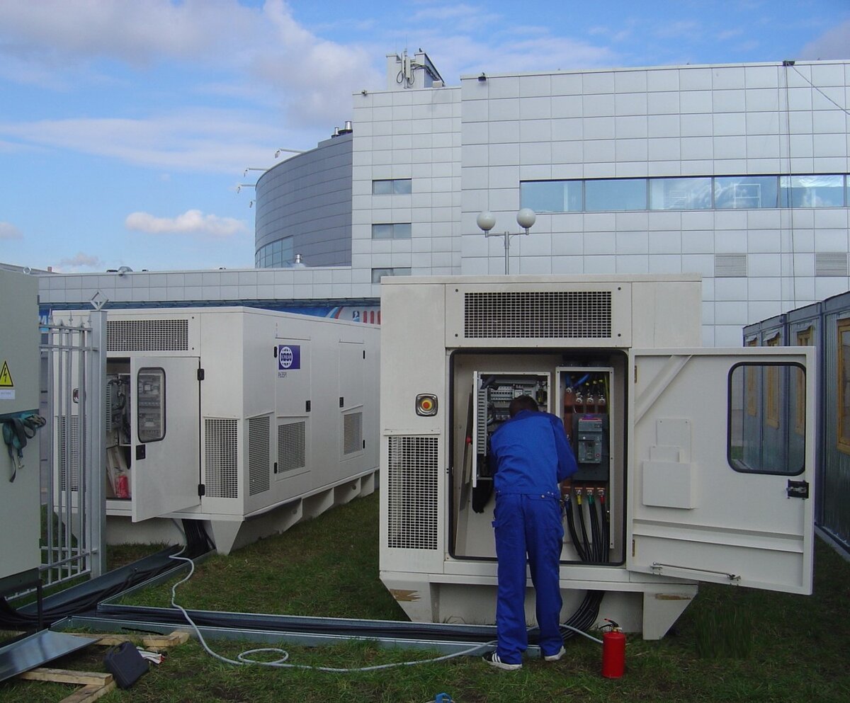 Подключение ДГУ в синхронизированный энергокомплекс