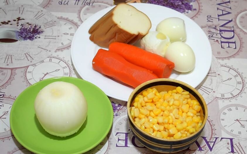 Салат Нежность. Рецепт салата к празднику.