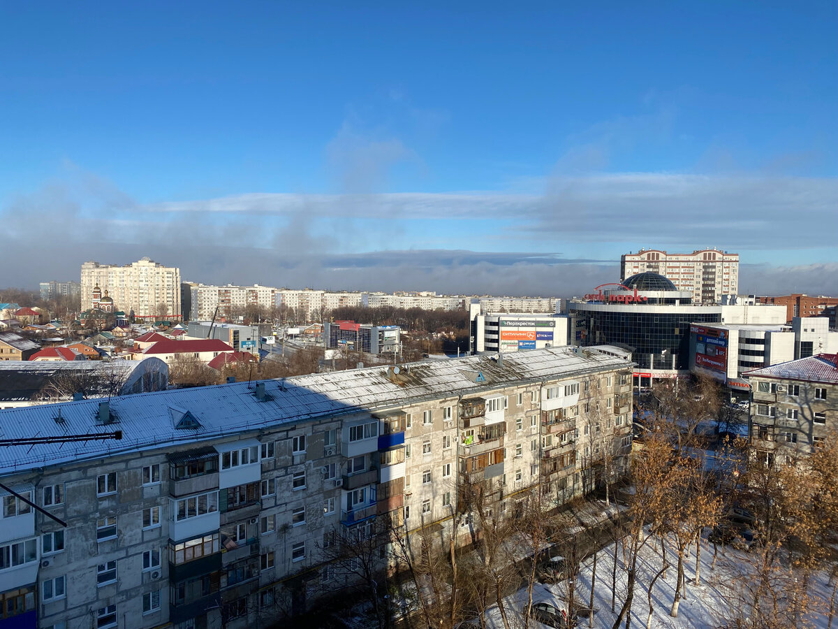 Виды из нашего окна иногда очень завораживают 