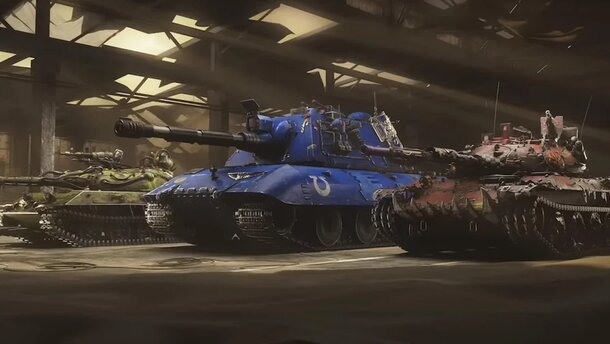 3D-стили танков в World of Tanks, посвященные Warhammer 40K  📷
