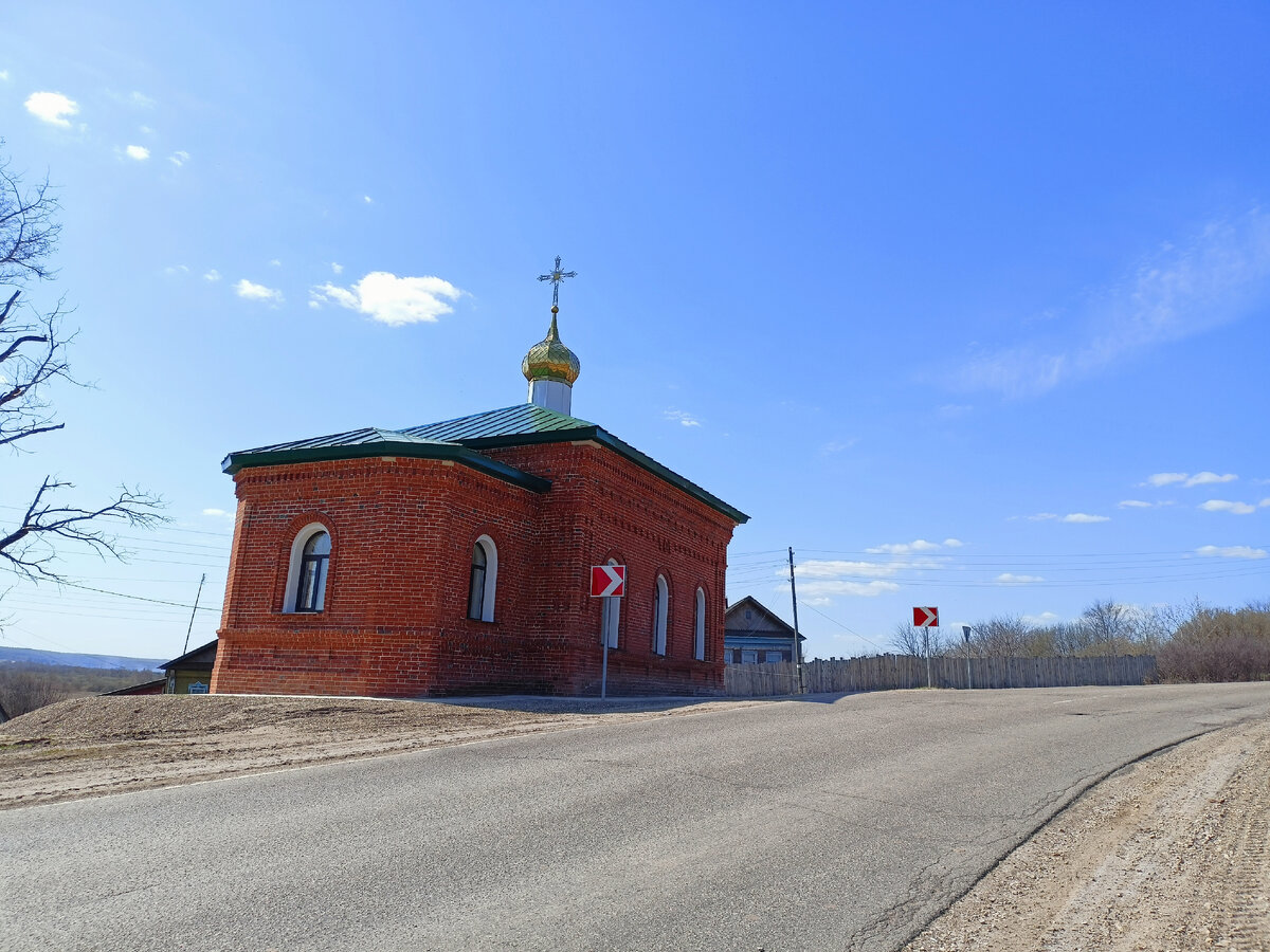 Ключевская церковь Бориса и Глеба, фото снято 08.05.2022