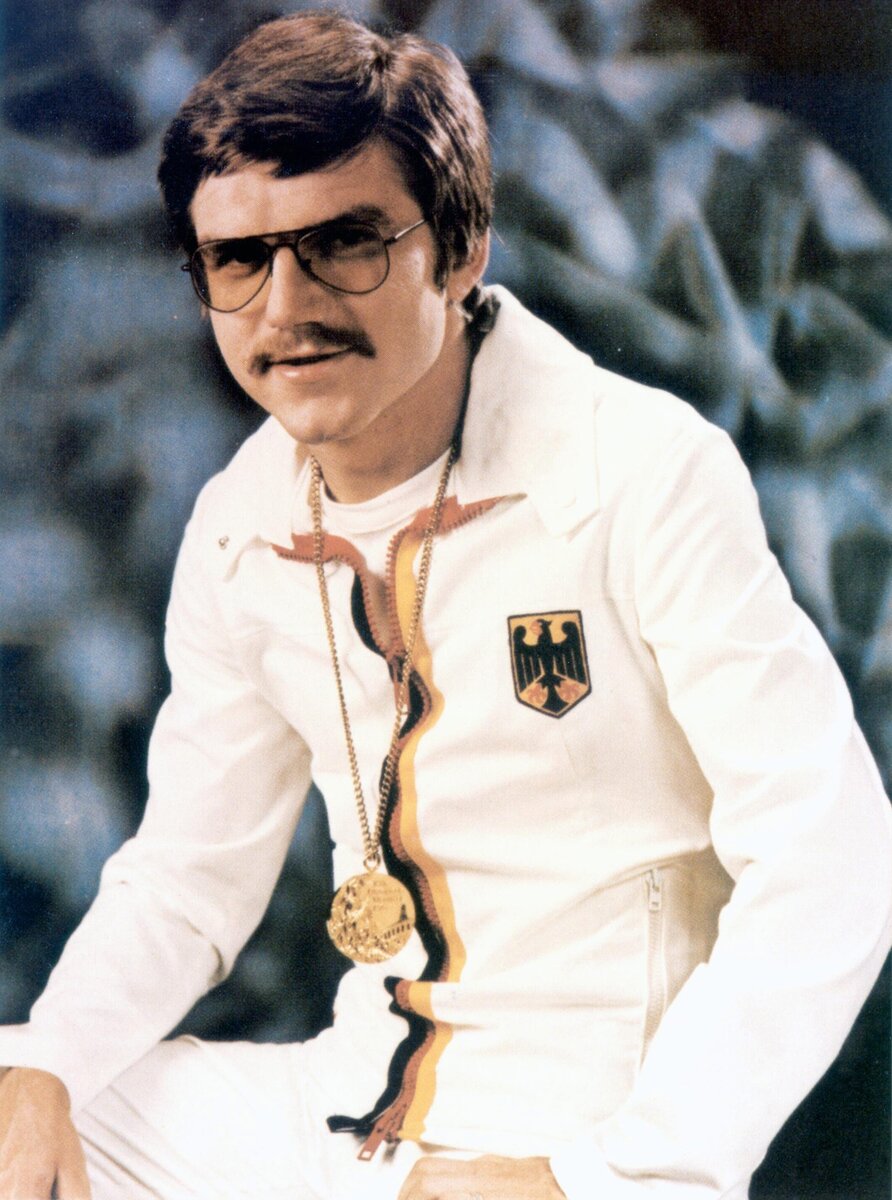 Томас Бах в молодости.