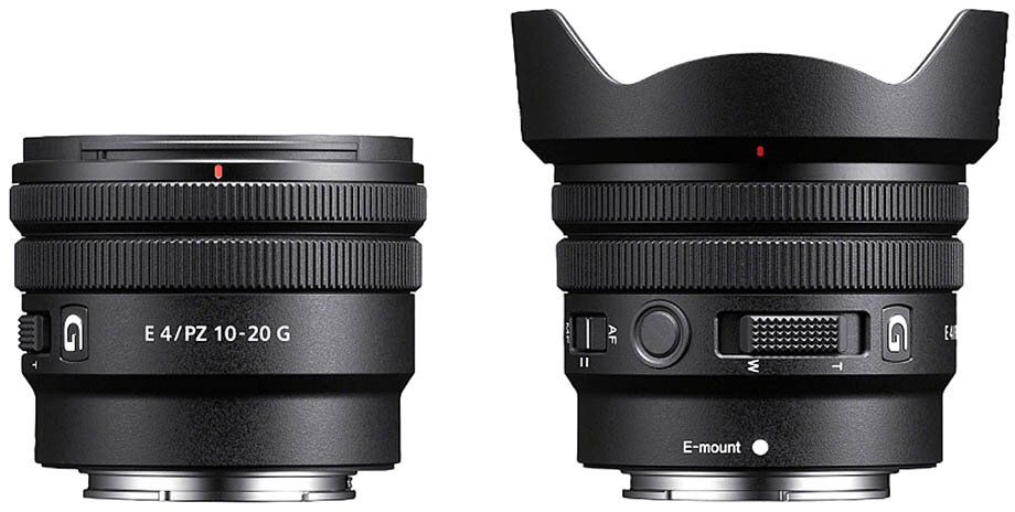 Sony 10–20mm F4 PZ G