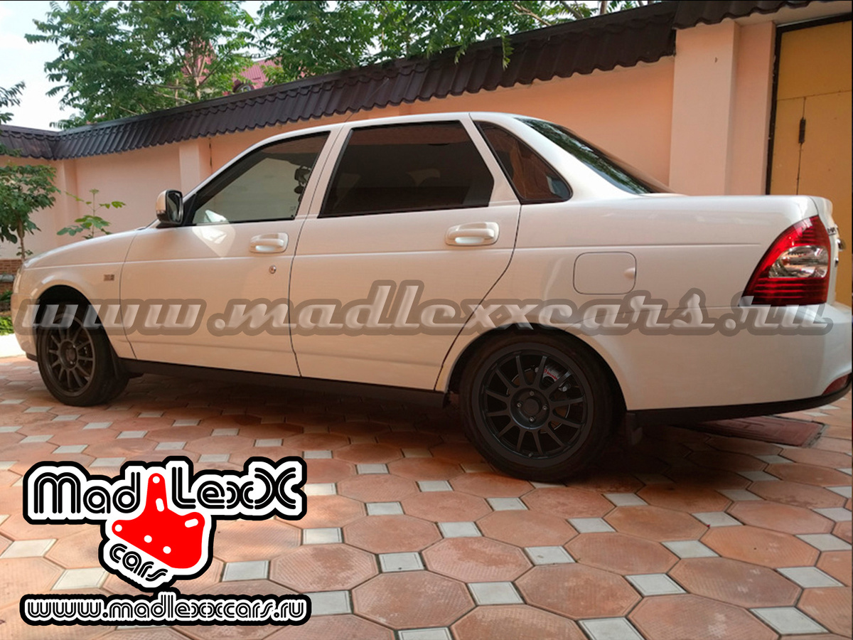 задние дисковые тормоза ЗДТ LADA ЛАДА VAZ ВАЗ priora приора MADLEXXCARS MLC VAZ1118 ABS KIT установка дисковых тормозов тюнинг тормозной системы