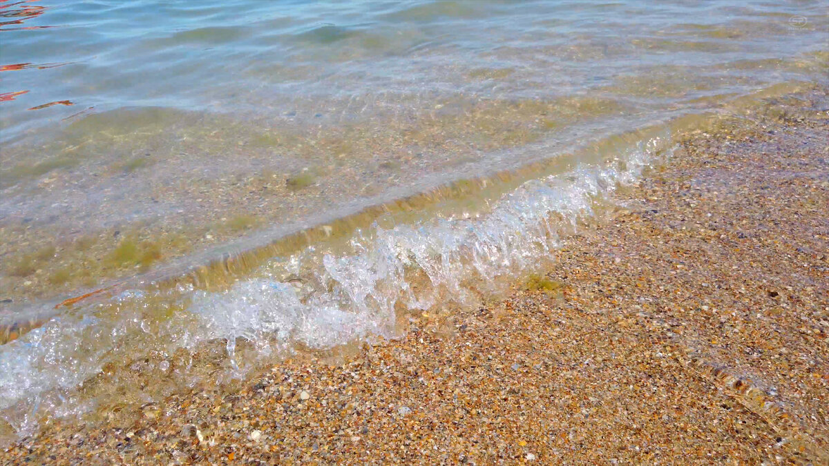 Море снова чистое, водорослей нет