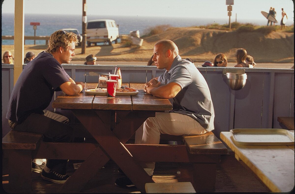    Вин Дизель и Пол Уокер в фильме "Форсаж"КиноПоиск