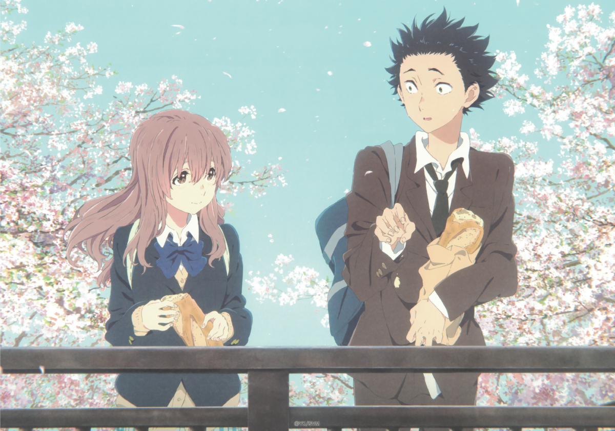 Форма голоса. Koe no Katachi аниме. Нишимия и Ишида. Нишимия и Ишида аниме. Форма голоса / koe no Katachi.