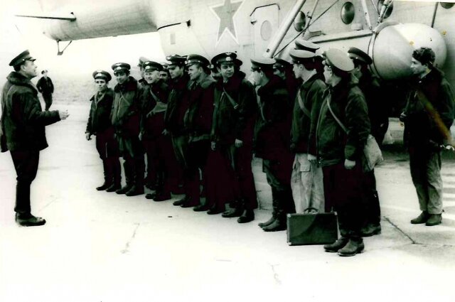 Собрани военных летчиков перед вылетом.Фото: Из личного архива/ Ольга Лисина