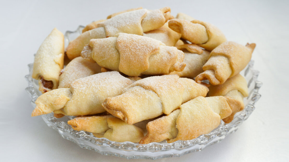 Песочное печенье на маргарине со сгущенкой
