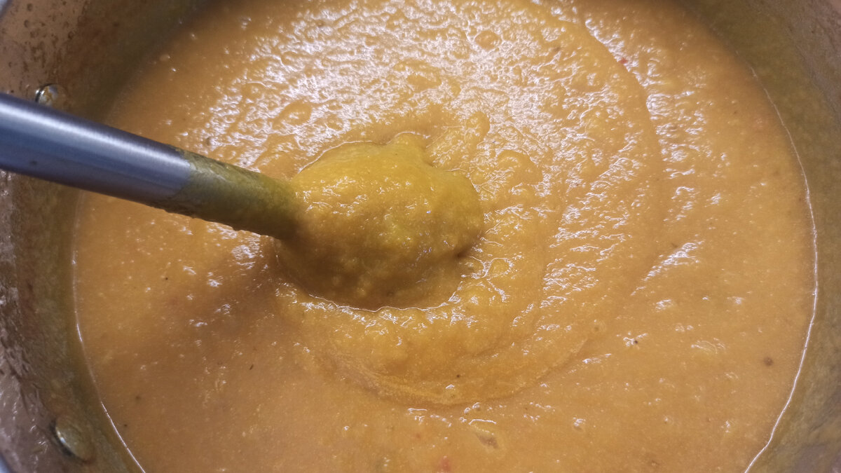 Измельченный суп