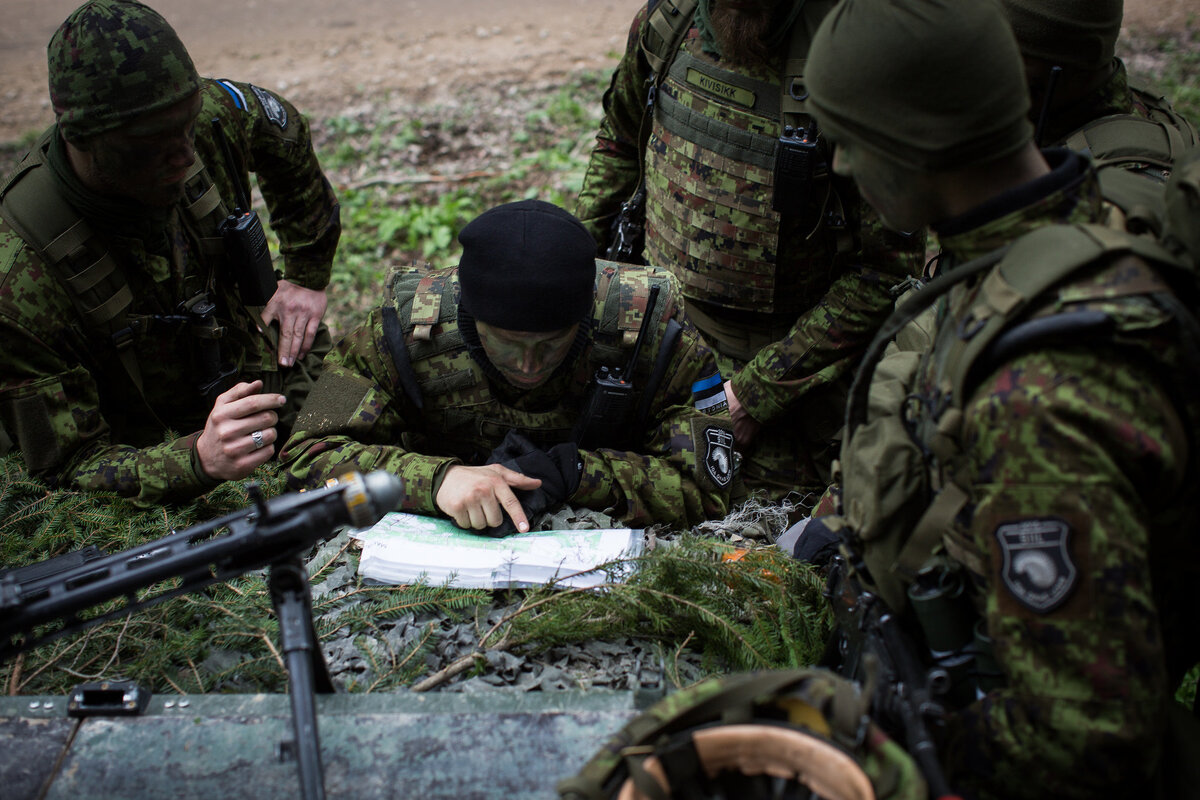 Последний час военнослужащего эстонца