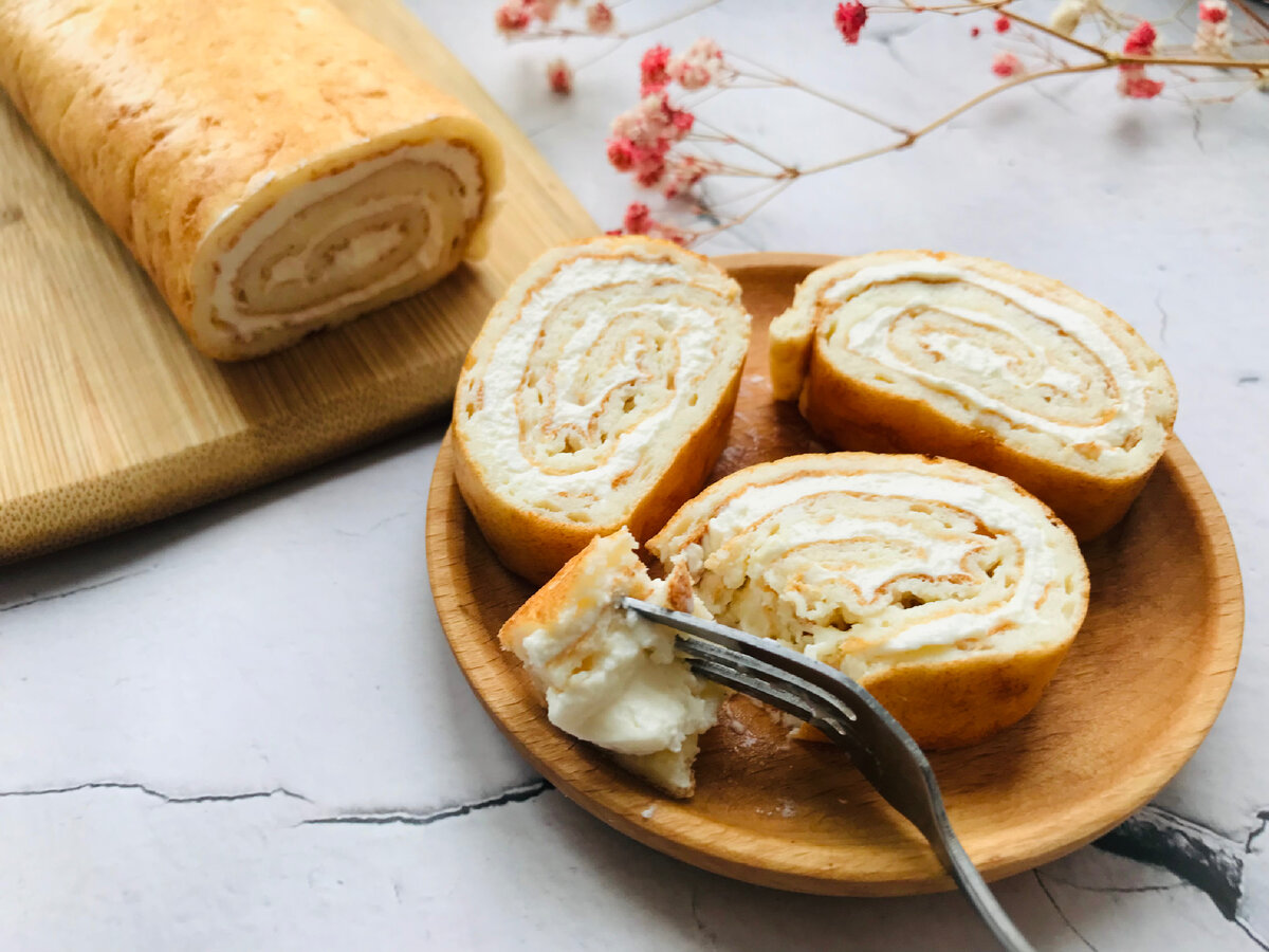 Нежнейший рулет. Волшебная кулинария.